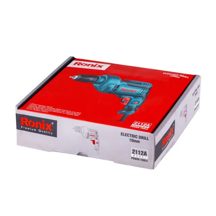 دریل برقی اتوماتیک 10میلیمتری-450 وات مدل 2112A رونیکس